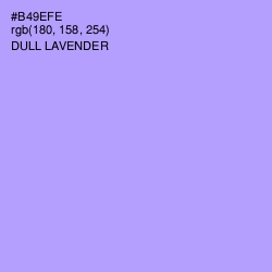 #B49EFE - Dull Lavender Color Image